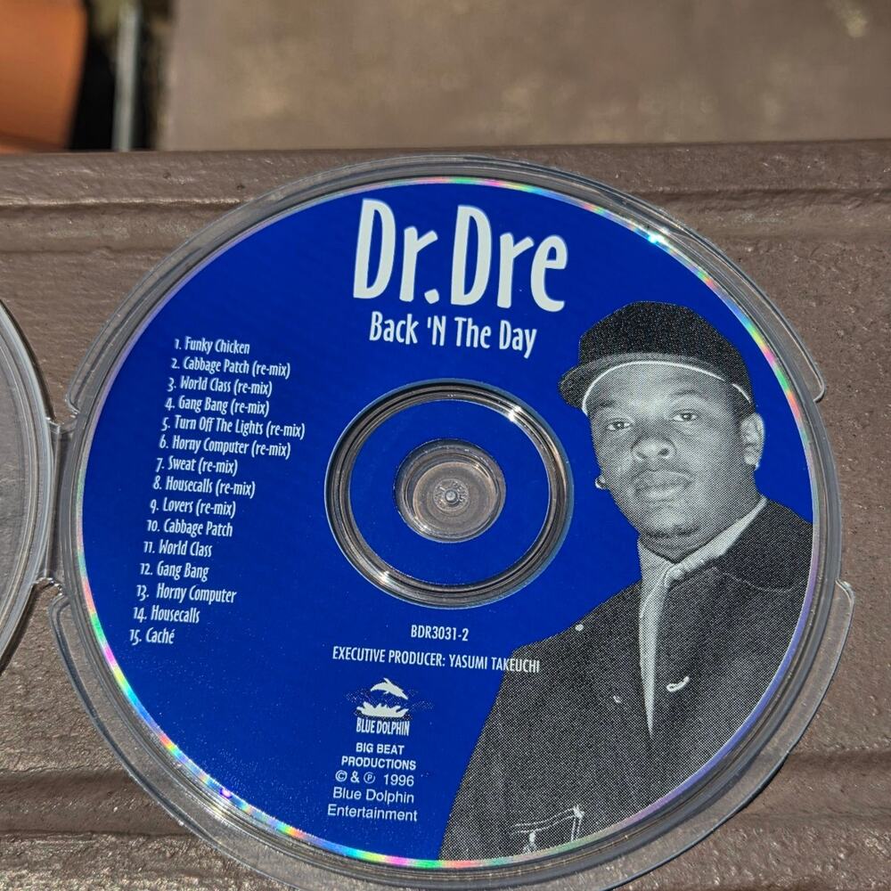 Vtg 1996 Dr. Dre BACK 'N THE DAY CD RAP HIP HOP
